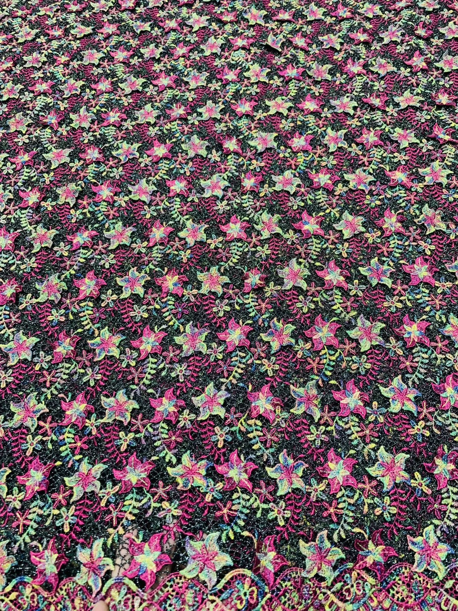 التطريز الأفريقي ثلاثية الأبعاد زهرة الحبل الدانتيل 2025 النيجيري جبر أقمشة الدانتيل مع زين لخياطة حفل زفاف أنيقة #5