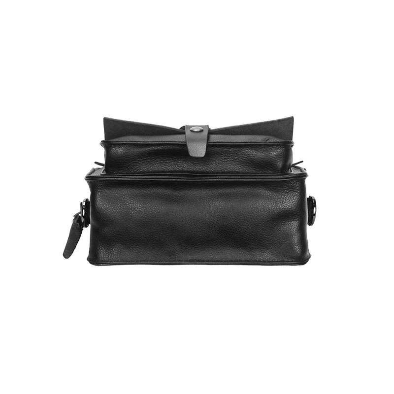 Echt leder kleine Umhängetasche für Frauen Männer Riemen Schulter Handtasche Geldbörse Kamera tasche mit Kreditkarten schlitzen – Detail 9