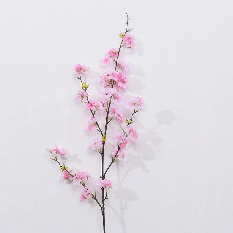 Picture 5: Artificial Cherry Blossom Branches, Silk-Like Plastic Flowers for Wedding Arch, Party & Home Decoration