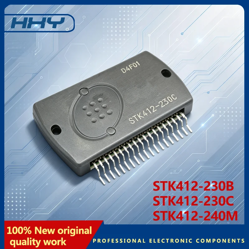 Módulo de Potencia Original STK412-230B STK412-230C STK412-240m, Módulo Amplificador de Audio de Película Gruesa