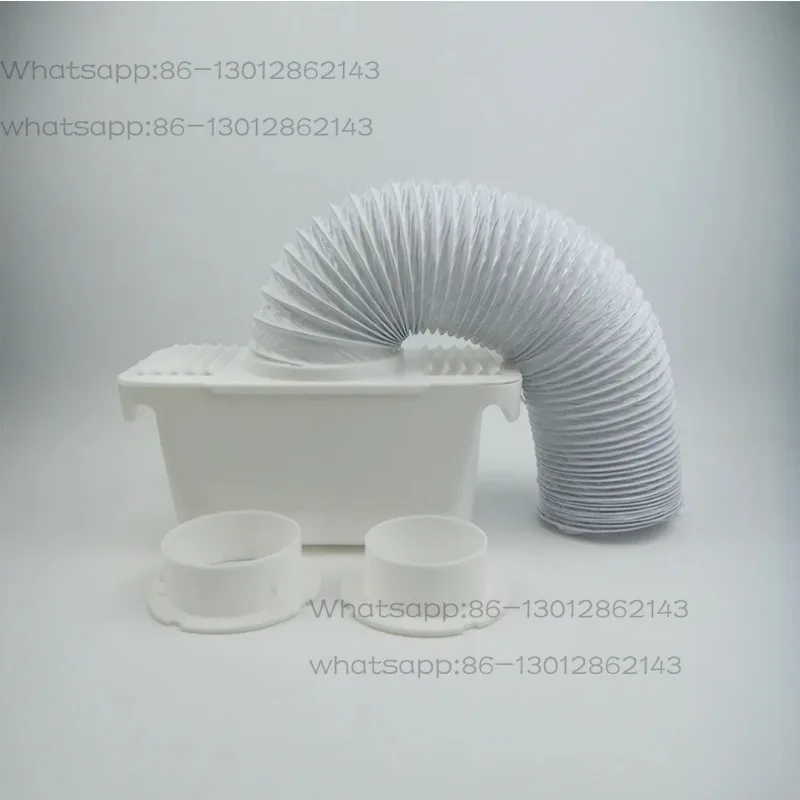Universal Tumble Dryer Condenser Kits Vent Hose Ventillation Kit Box Part with 1'PVC Flexible Stretch Exhaust Duct