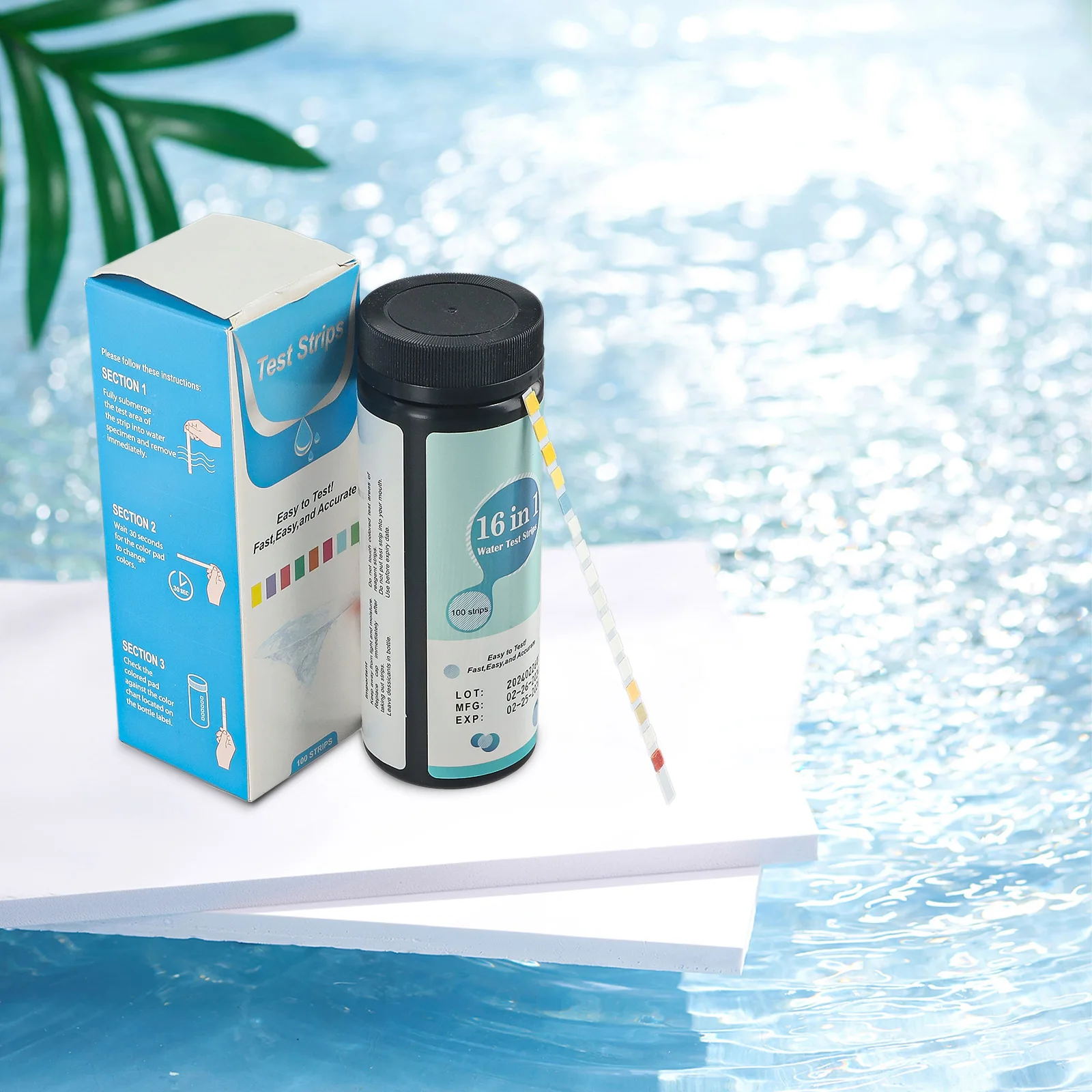 Water Test Strips Test Strips Test Strips Detect Water Quality Water Quality Test Water Test Cyanuric Acid For Tap