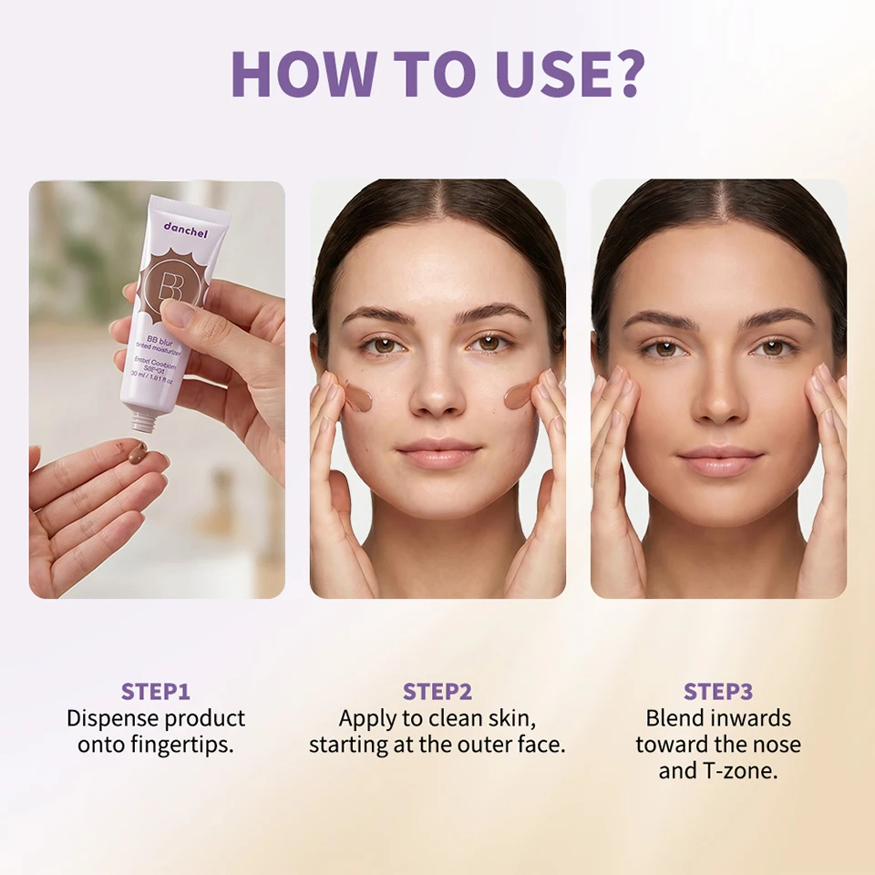 SPF30 BB Blur Tinted Moisturizer Medium Coverage Even Skin Tone Lightweight Sun Protection Face Makeup Sdbe11bbae84440f4afaef012bbaab748n