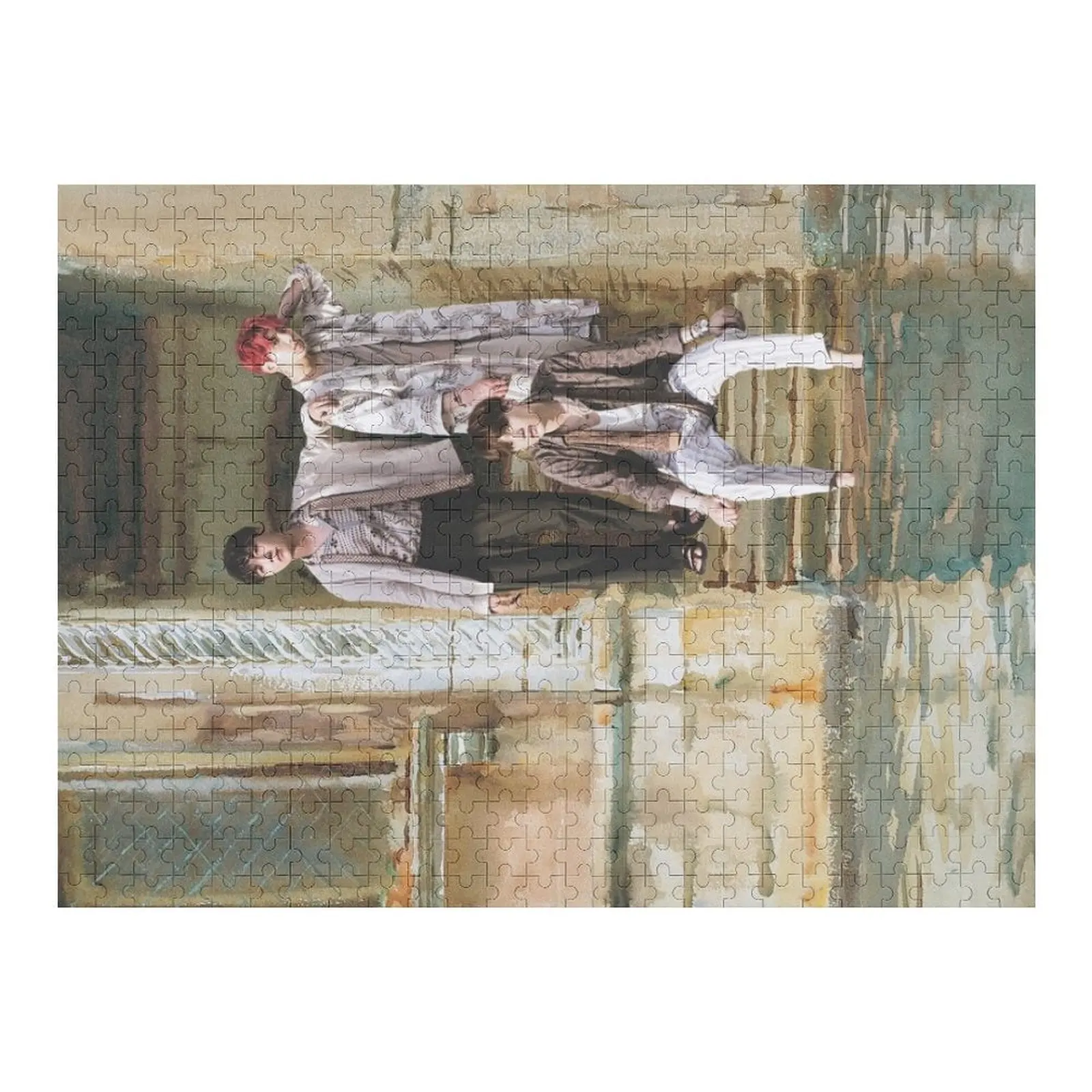 

Venetian Passage with SopeKook Jigsaw Puzzle Personalised Name Customizable Child Gift Customized Toys For Kids Puzzle