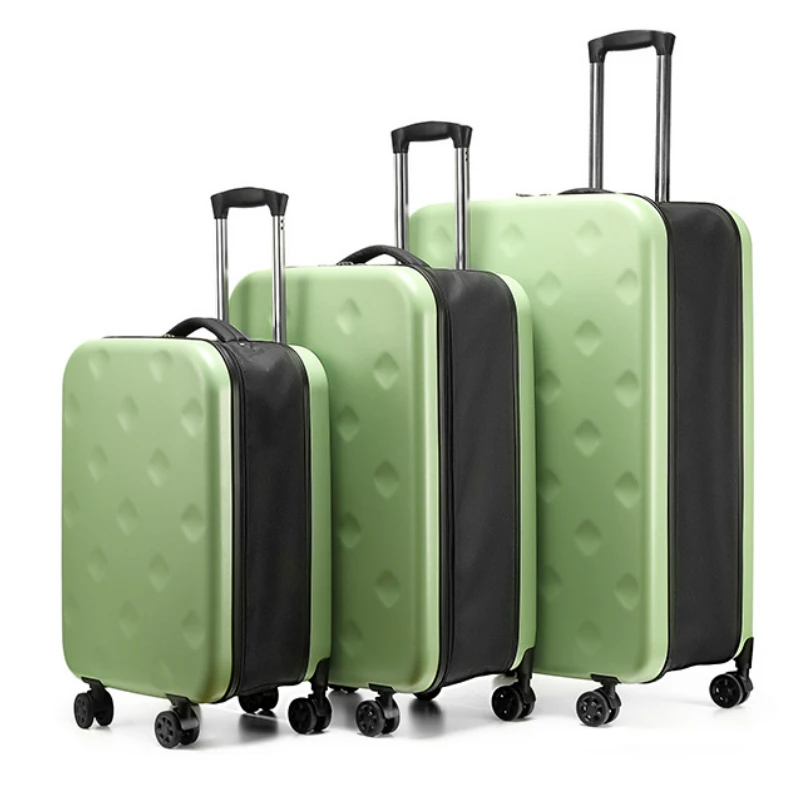 Trolley Bagage Tas Opvouwbare Rollende Bagage Lichtgewicht Bagage Wachtwoord Travel Koffer Op Wielen Cabine Rolling Bagage