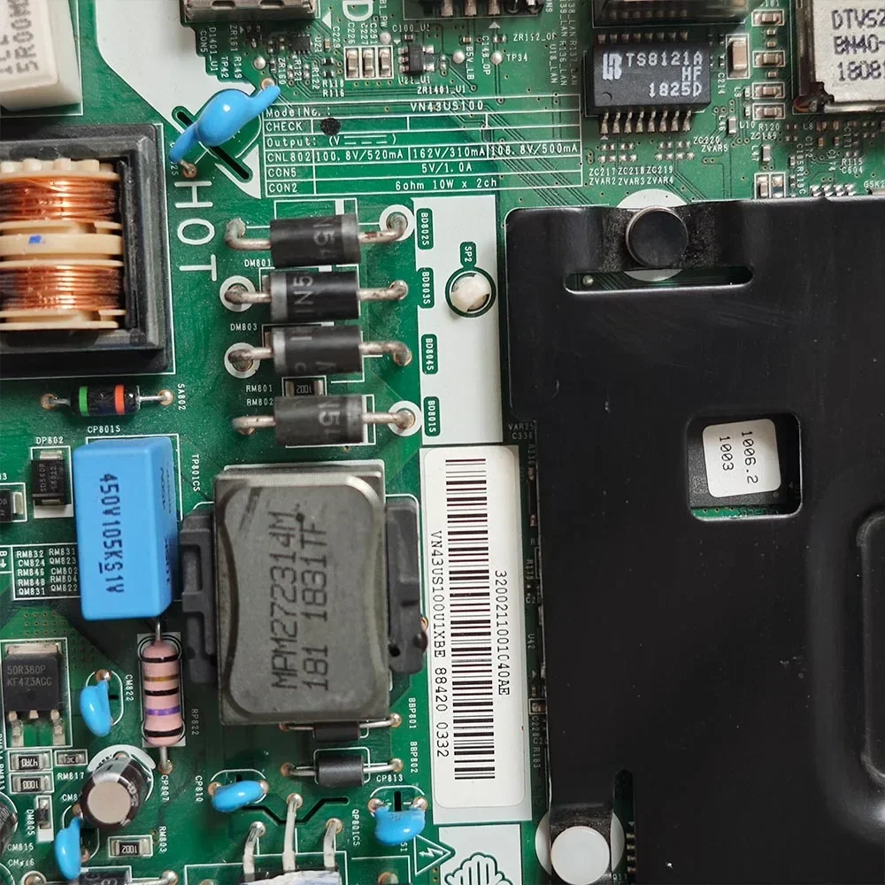 Buona scheda principale di prova BN81-17299A per muslimexatun43nu7090 muslimatexlimb VN43US100