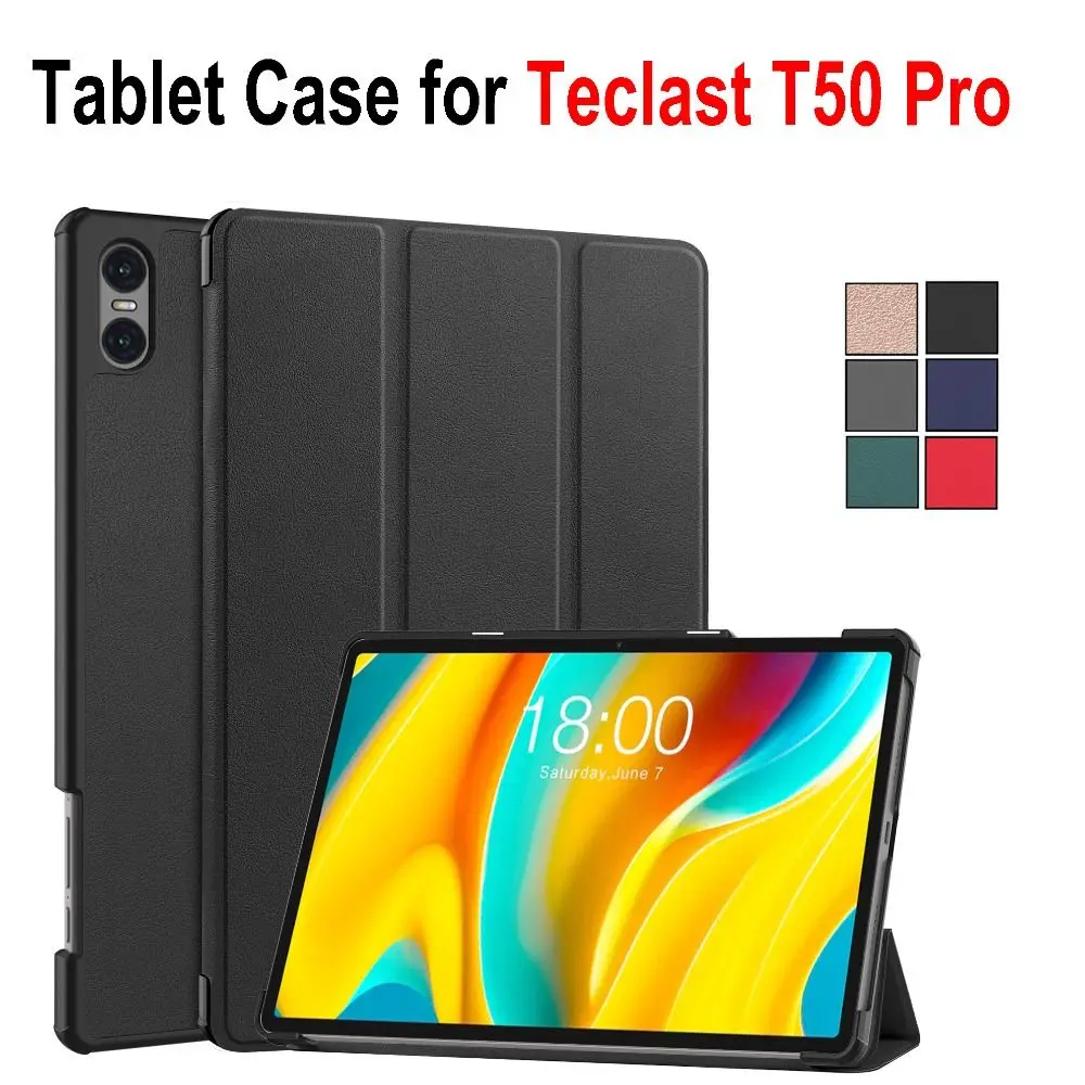 

High Quality Auto Sleep/Wake Tablet Case 11inch with Stand Tablet Cover Wear-resistant Leather Smart Cover for Teclast T50 Pro