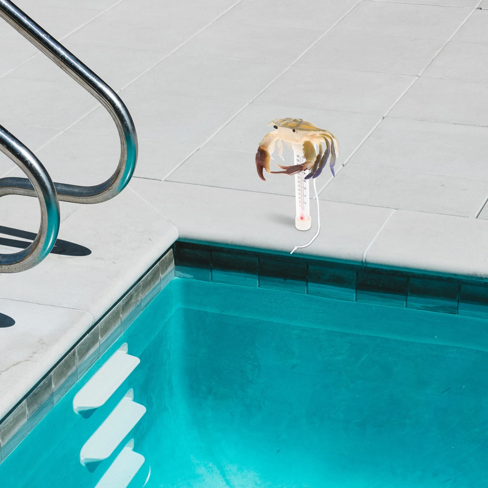 

Floating Pool Thermometer Waterproof Swimming Bath Fish Tank Water Temperature Gauge Spa Tub Measurer Summer Party Fun