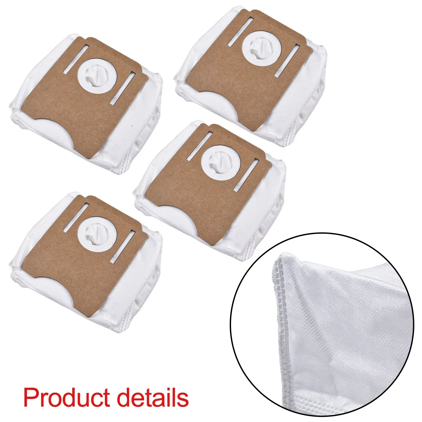 Sac à poussière de compatibilité optimale pour Midea, livres efficaces, CLIEN T24, ThinkAir RV50 Pro, S8 Plus