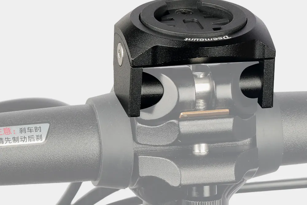 Deemount Fahrradcomputerhalterung für DAHON Faltrad-Headset, breite Klemme zur Installation für Garmin Wahoo IGPS mit 3-Gabel-Auswahl für GoPro. – Detail 10