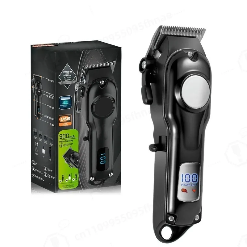 2026 New Multifunctional Electric Hair Clipper Set USB Rechargeable Cordless Hair Cutting Trimmer Kit For Home Barber Use