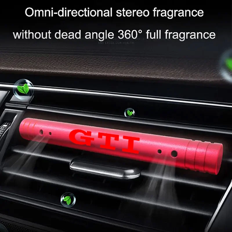 Car Air Freshener Outlet Solid Perfume For GTI Golf 6 7 8 Polo MK2 MK3 MK4 MK5 MK6 MK8 MK7 Auto colognes fragrance diffuser