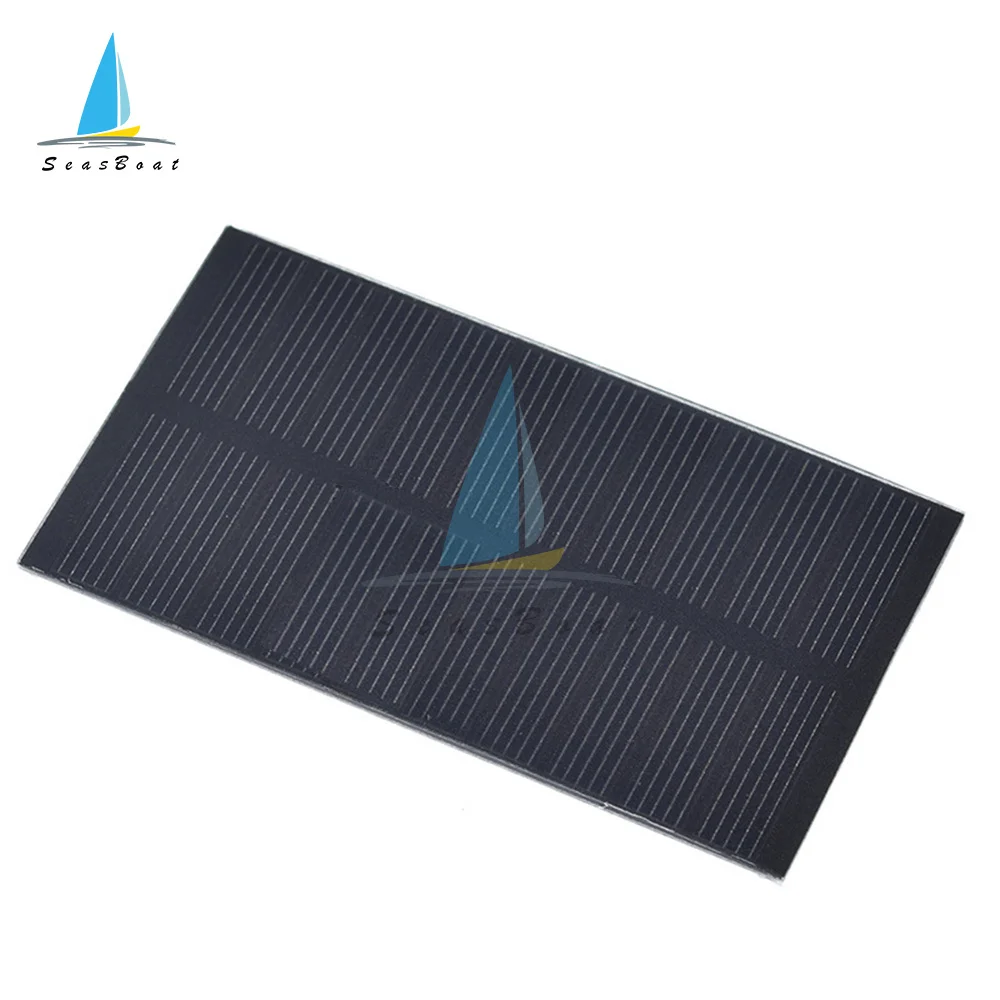 Smart Electronics Solar Panel 1W 5V Electronic DIY Small Solar Panel for Cellular Phone Charger Home Light Toy etc Solar Cell