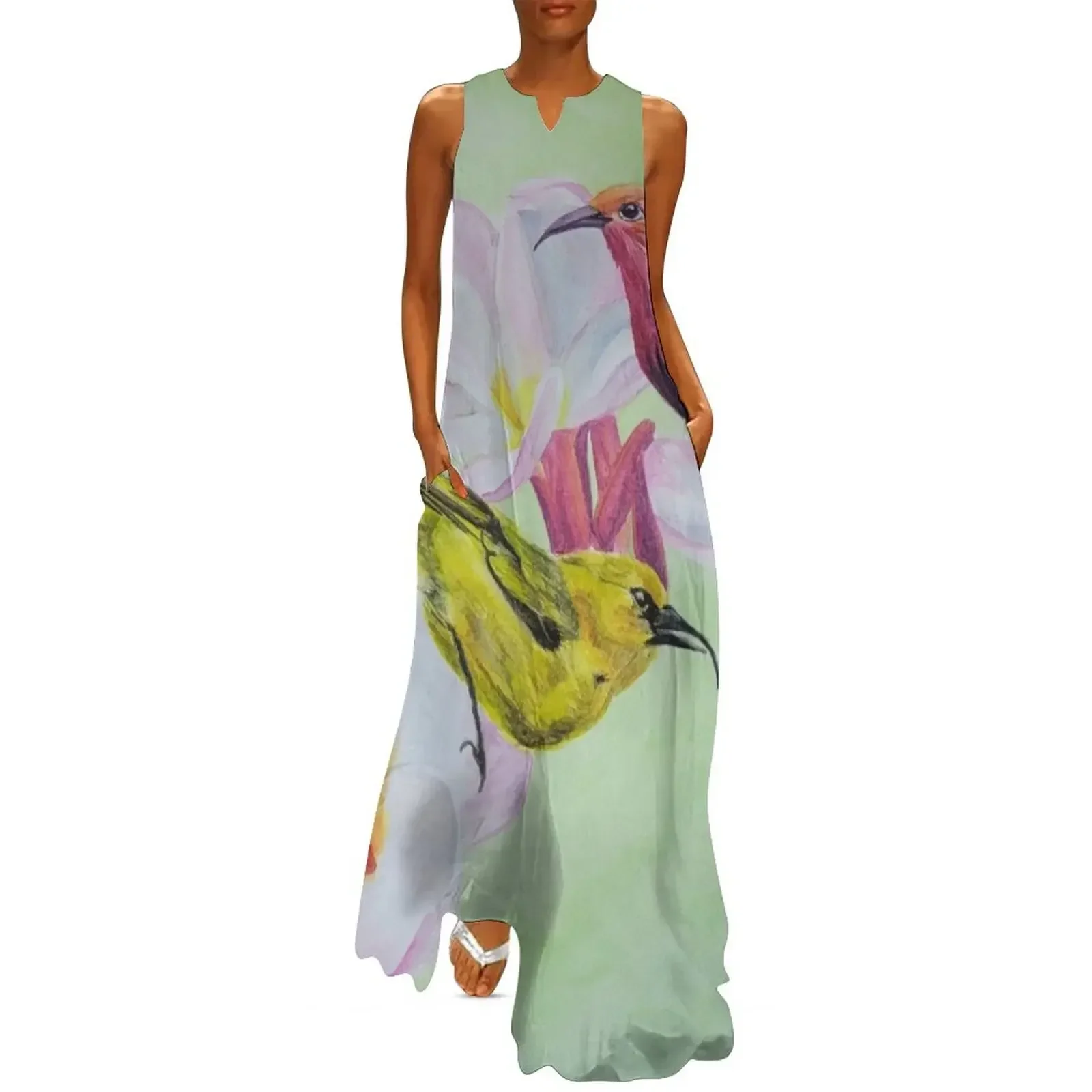 

‘I’iwi Long Dress Women's summer suit birthday dress for women luxury 2025 Summer skirt dresses women summer 2025 Dress