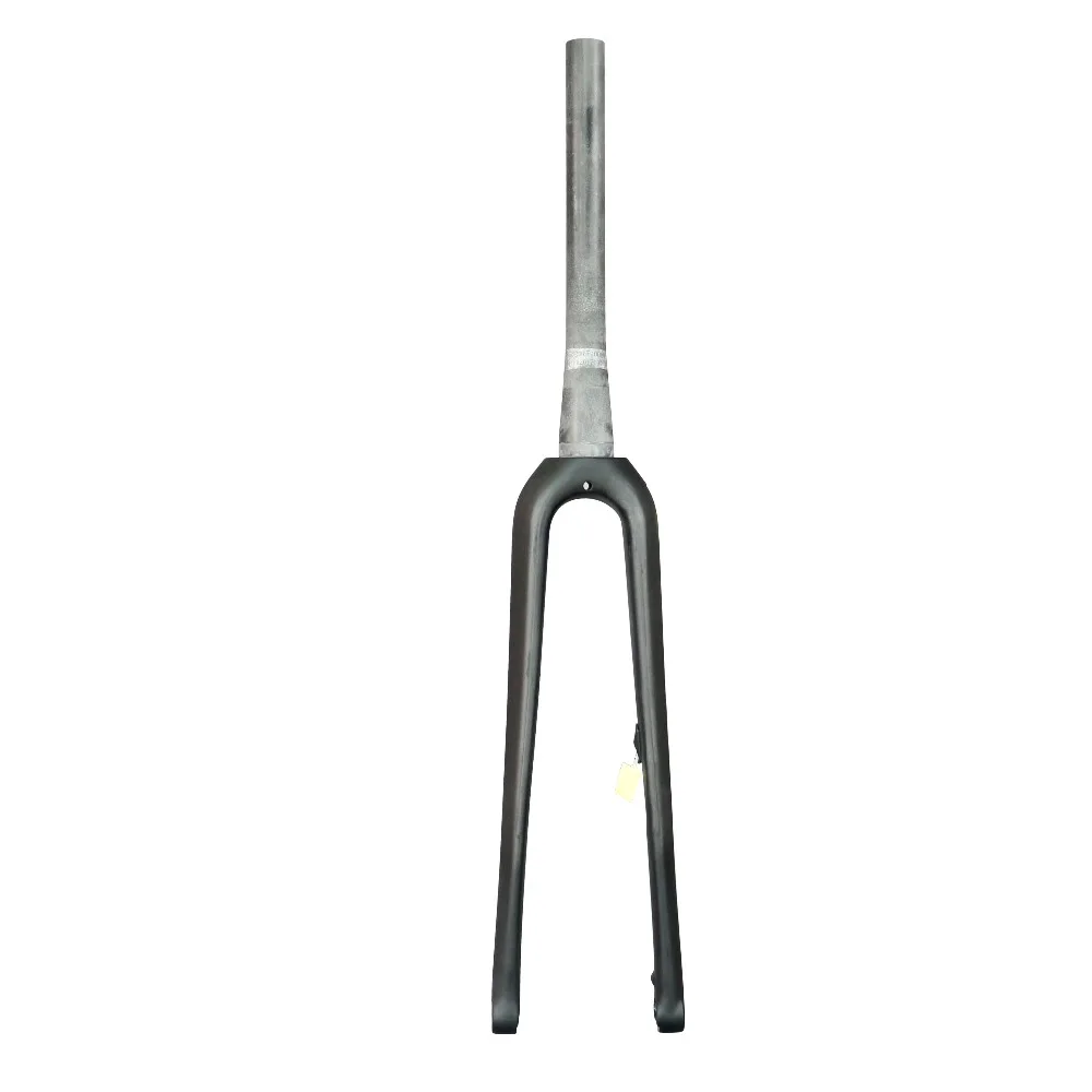 STLF Toray Carbon Flat Mount 700*42C Cyclocross Bicycle Fork 100*15mm Thru Axle 700c Carbon Fork FO029