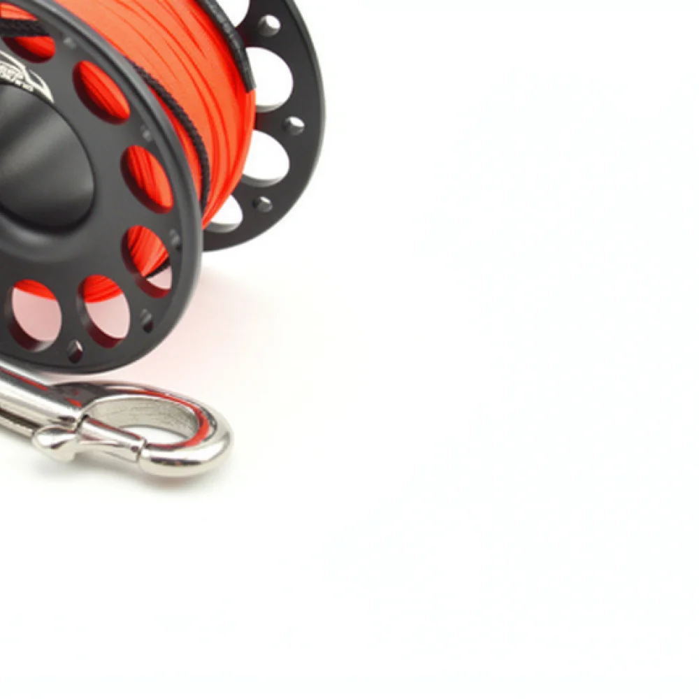 high-quality-aluminum-scuba-reel-stainless-steel-clip-for-keep-diving-technical-smb-surface-marker-buoy-line-winder