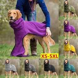 Winter Warm Thick Dog Clothes Waterproof Dog Jacket Puppy Pet Vest Coat Hoodies Dogs Greyhound Wolfhound Shepherd Clothing