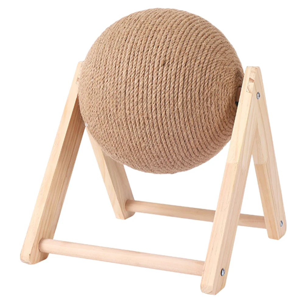 Cat Scratching Sisal Kitten Scratcher Globe Ball for Cats Climbing Board