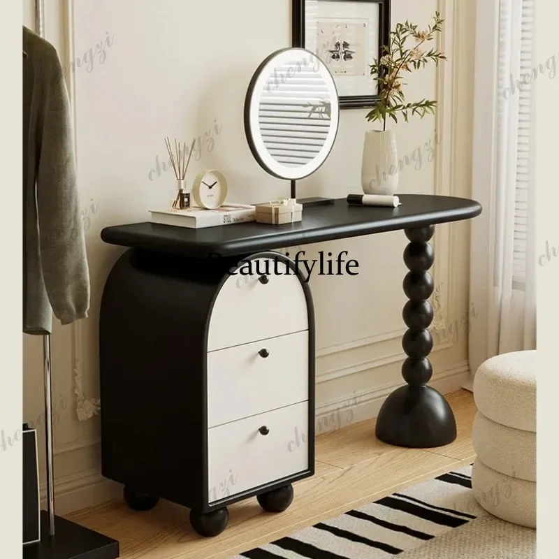 G153 Jewelry Organizer Vanity Table Lights Nordic Outlet Cabinet Drawers Makeup Vanity Bedroom Girl Mirror Penteadeira Furniture