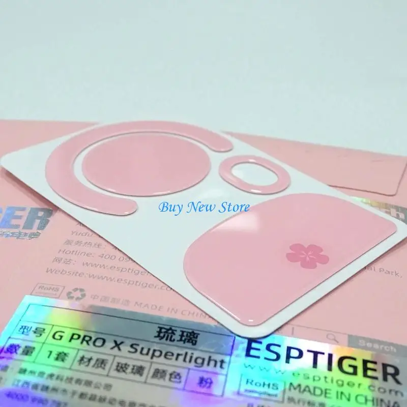 

20CE 1Set for GPX Glass Mouse Feet Sticker Mouse Skates Pad
