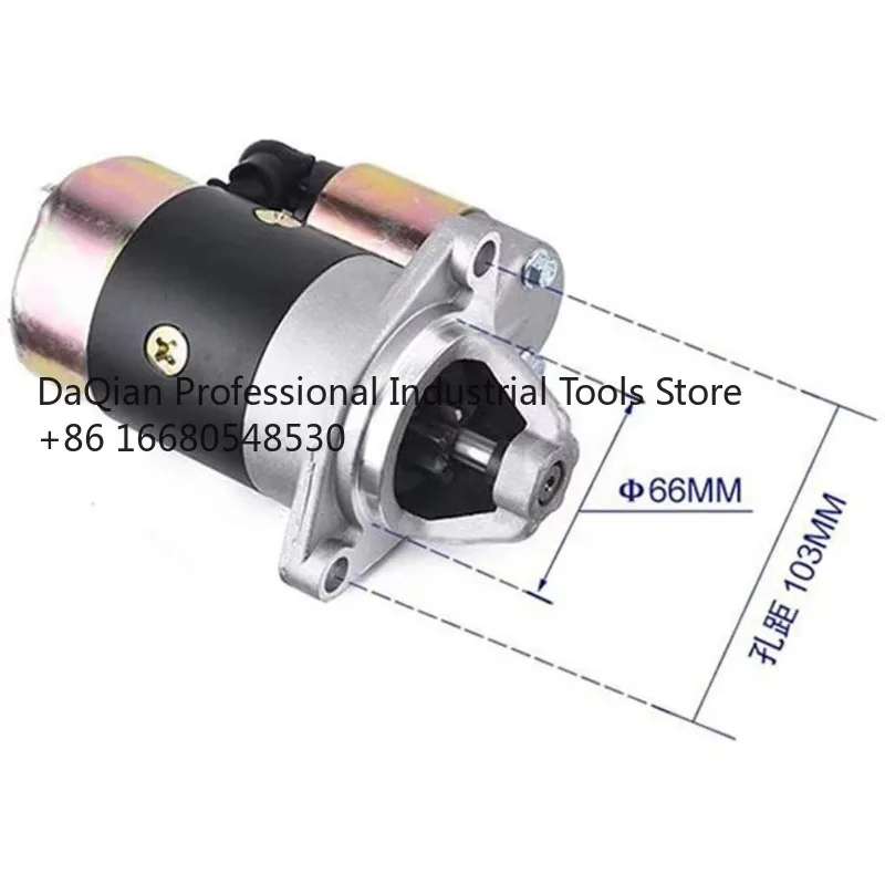 

OP 12V Starter Motor for QD414 QD114A