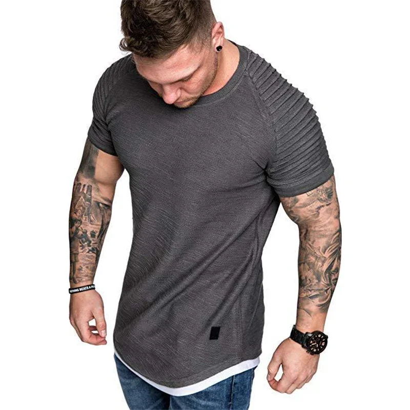 MRMT 2024 Brand New Men's T Shirt Leisure Pure Color Men T-shirt for Male Short Sleeve Tops Tees Man T-shirt