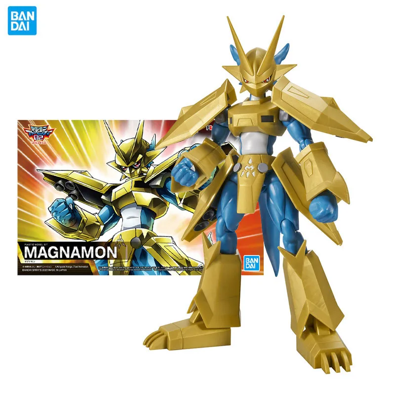 

Bandai Genuine Digimon Adventure Model Garage Kit Figure-rise Series Magnamon Collection Assembly Model Anime Action Figure