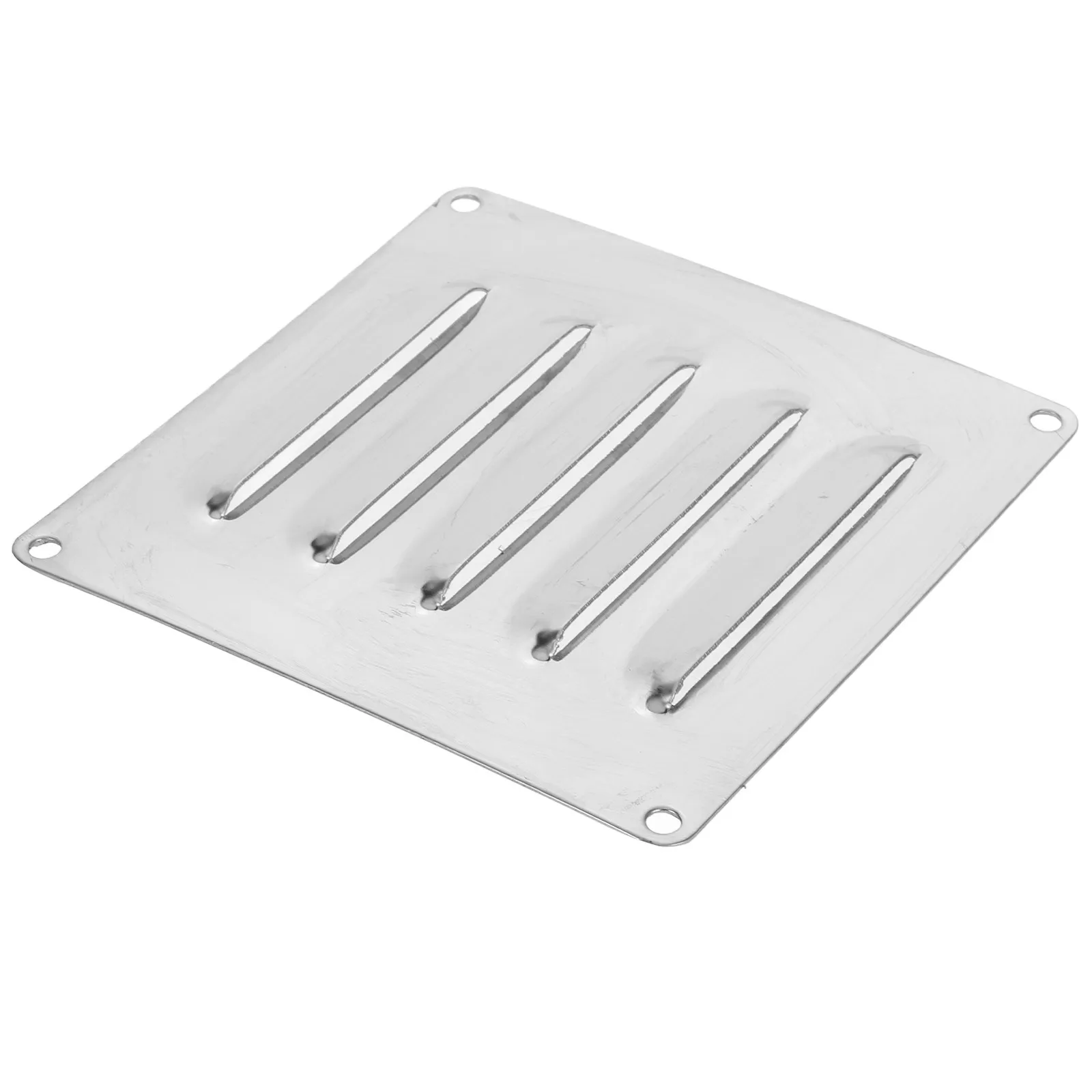 Stainless Steel Square Venting Panel Boat Marine Vent Cover Long-Lasting Airflow Grille for Yacht Engine Cabinet Door