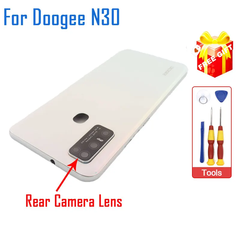 

New Original DOOGEE N30 Battery Cover Rear Cover Housing With Middle Frame+Camera Lens Accessories For DOOGEE N30 Smart Phone