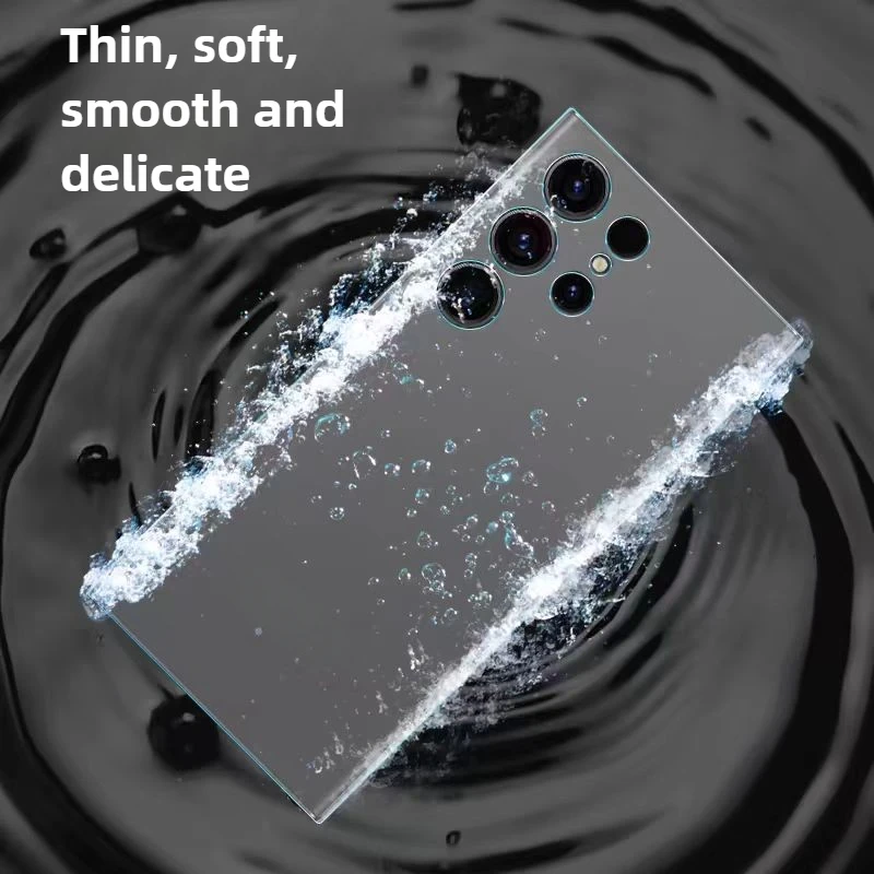 2 Piezas Cubierta trasera lateral Película de hidrogel para Samsung Galaxy S25 S24 S23 S22 Ultra Plus Protector de pantalla Suave HD transparente mate Película 5