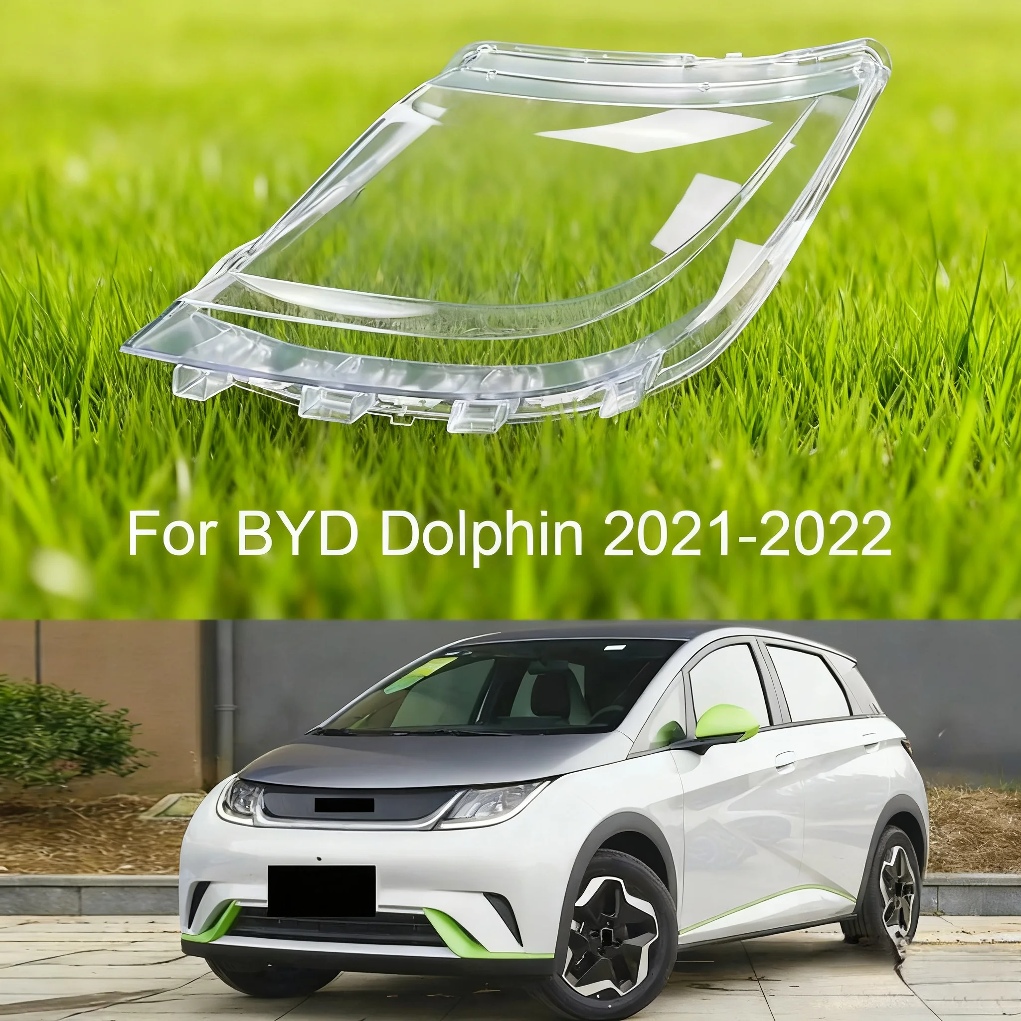 

For BYD Dolphin 2021-2022 Car Headlight Shell Headlight Cover Headlamp Lens Headlight Glass Auto Shell Cover