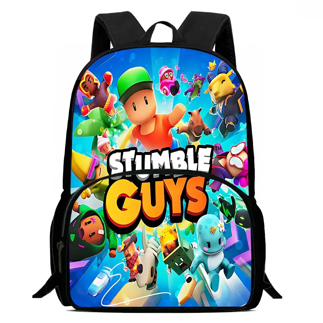 Grande Capacidade Camping Durable Rucksack, Stumbles Guyss Mochilas, mochilas escolares, presente de aniversário, meninos e meninas, crianças, criança