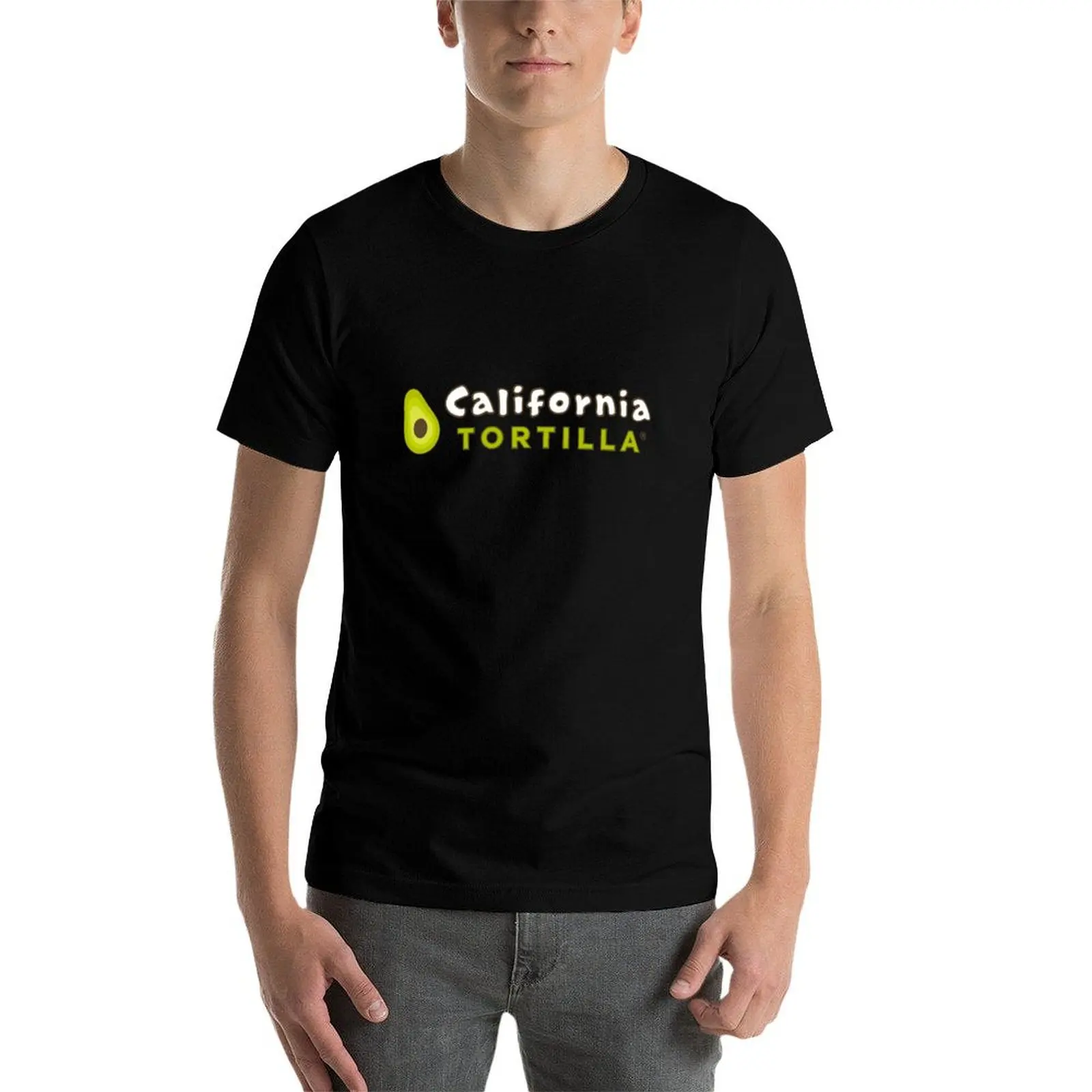 Camiseta California Tortilla (parrilla mexicana), camiseta para hombre, camisetas de algodón para hombre, camiseta informal