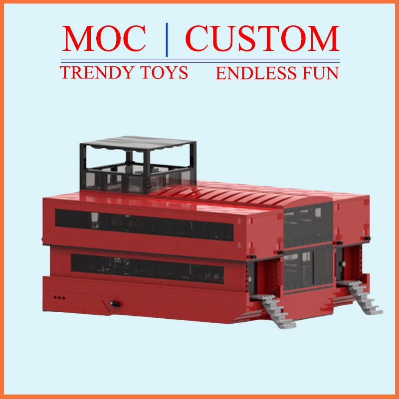 Special Custom MOC Racing Team Base Service Transporter Model - Trendy Educational Toy - Fun Building Game Set Holiday gifts