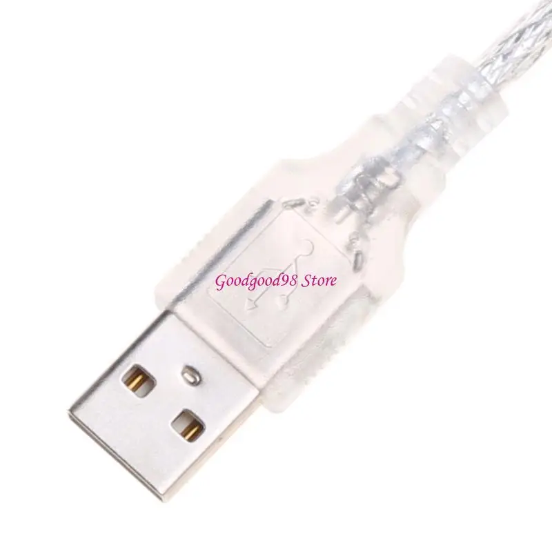 

1 Pc USB to Firewire iEEE 1394 4P 4 Pin iLink Adapter Cable Cord W8EC