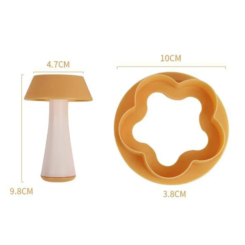 Kunststoff Gebäck Tamper Torte Shell Formen Torte Cutter Blume/Runde Teig Cookie Cutter Set Kuchen-Form für Muffin/cupcake