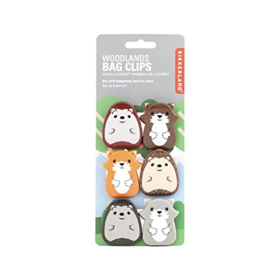 

Woodlands Bag Clip, Set of 6
