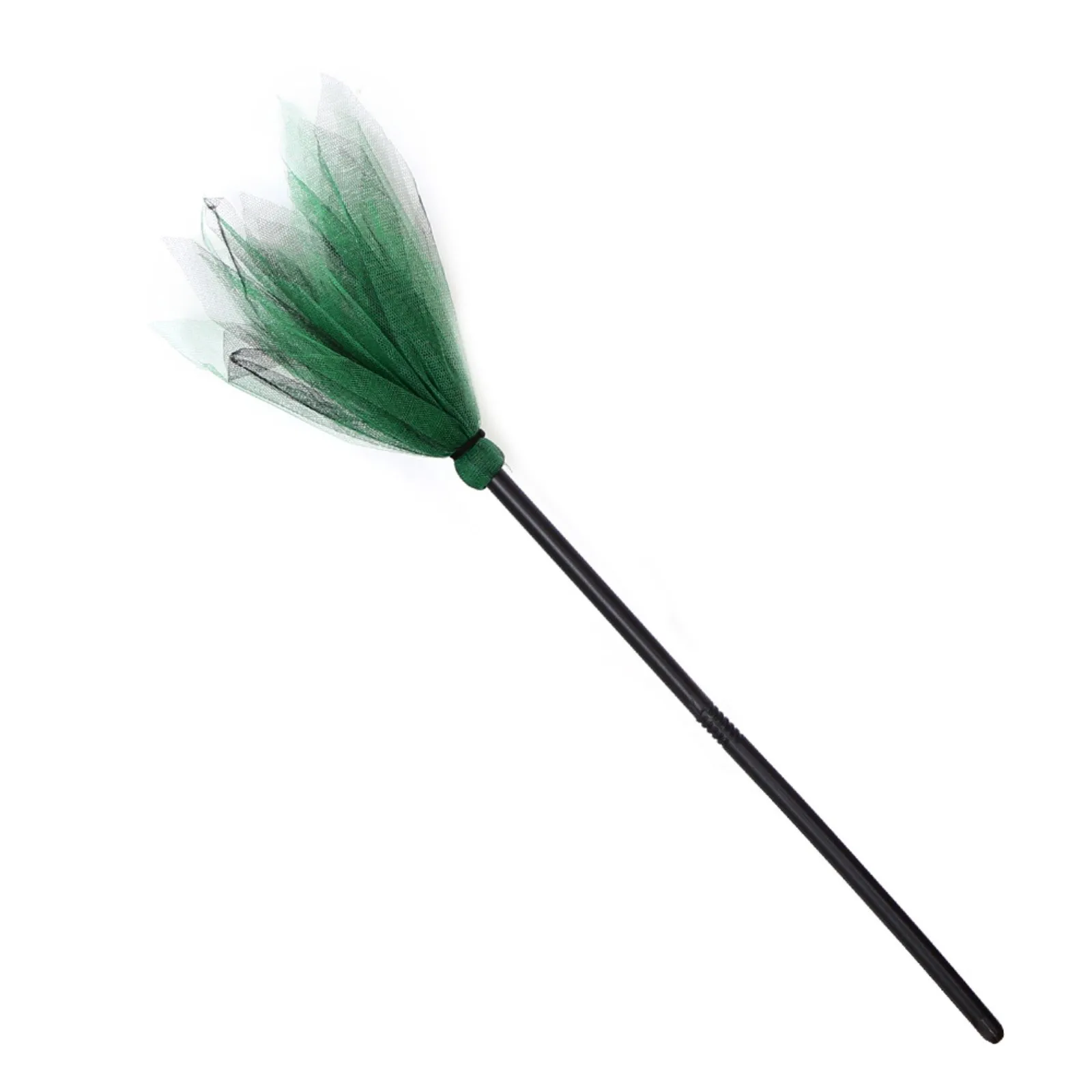 Halloween Party Witch Broom Purple Orange Green Broom For Masquerade Halloween Cosplay Costume Accessories Kid Toy Gift