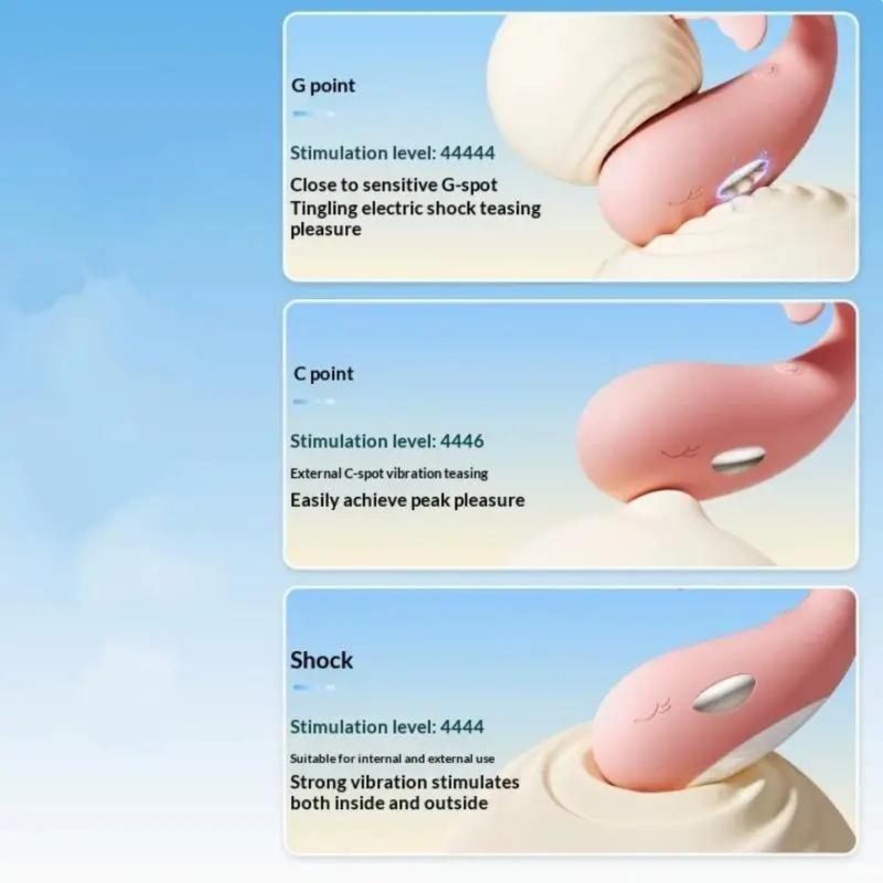 Whale Wireless Jump Egg Cute Masturbation Remote Control G-spot Stimulation Vibrator For Women Sex Toys view 5