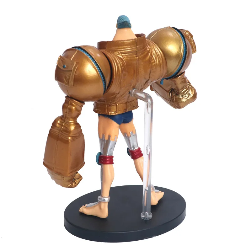 Anime One Piece DXF The Grandline Men Film Gold Franky PVC Action