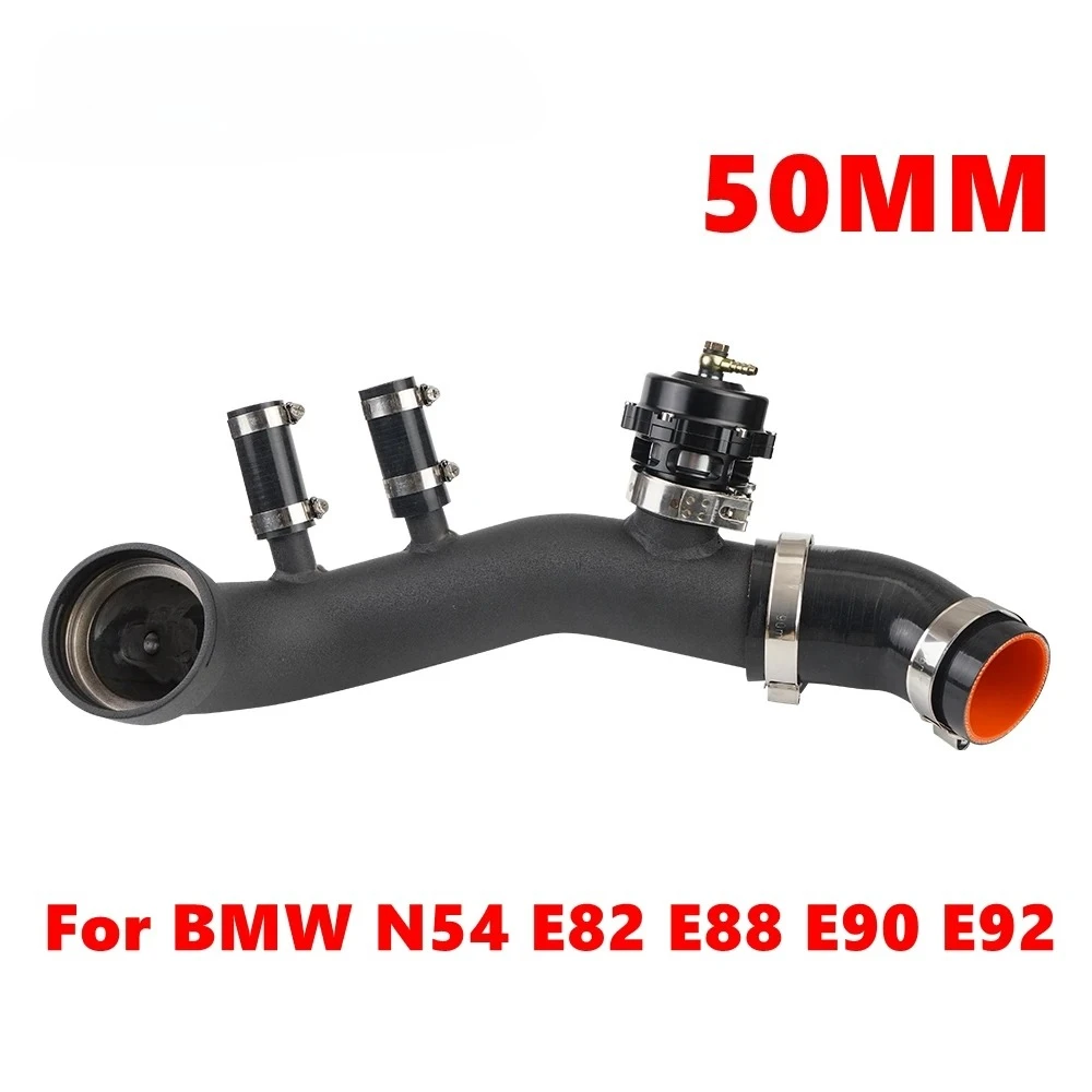Pipe Kit 50MM Pressure Relief Valve For BMW N54 E82 E88 E90 E92