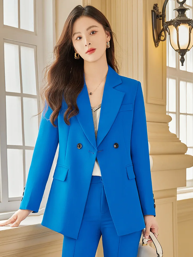 Business Suit Tailored Suit Formal Clothes Women's Suit Work Clothes Dignified Goddess Fan High-End Seaside Vacation High-End Su