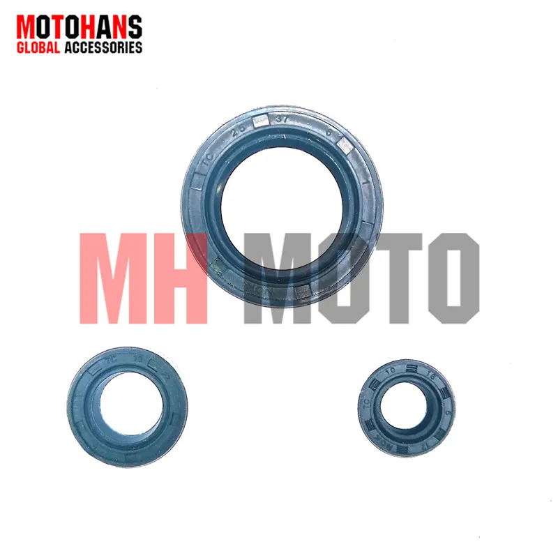 OIL SEAL SET 10*18*5, 13*22*5, 25*37*6 FOR BAJAJ PULSAR200NS 200AS ROUSER200NS