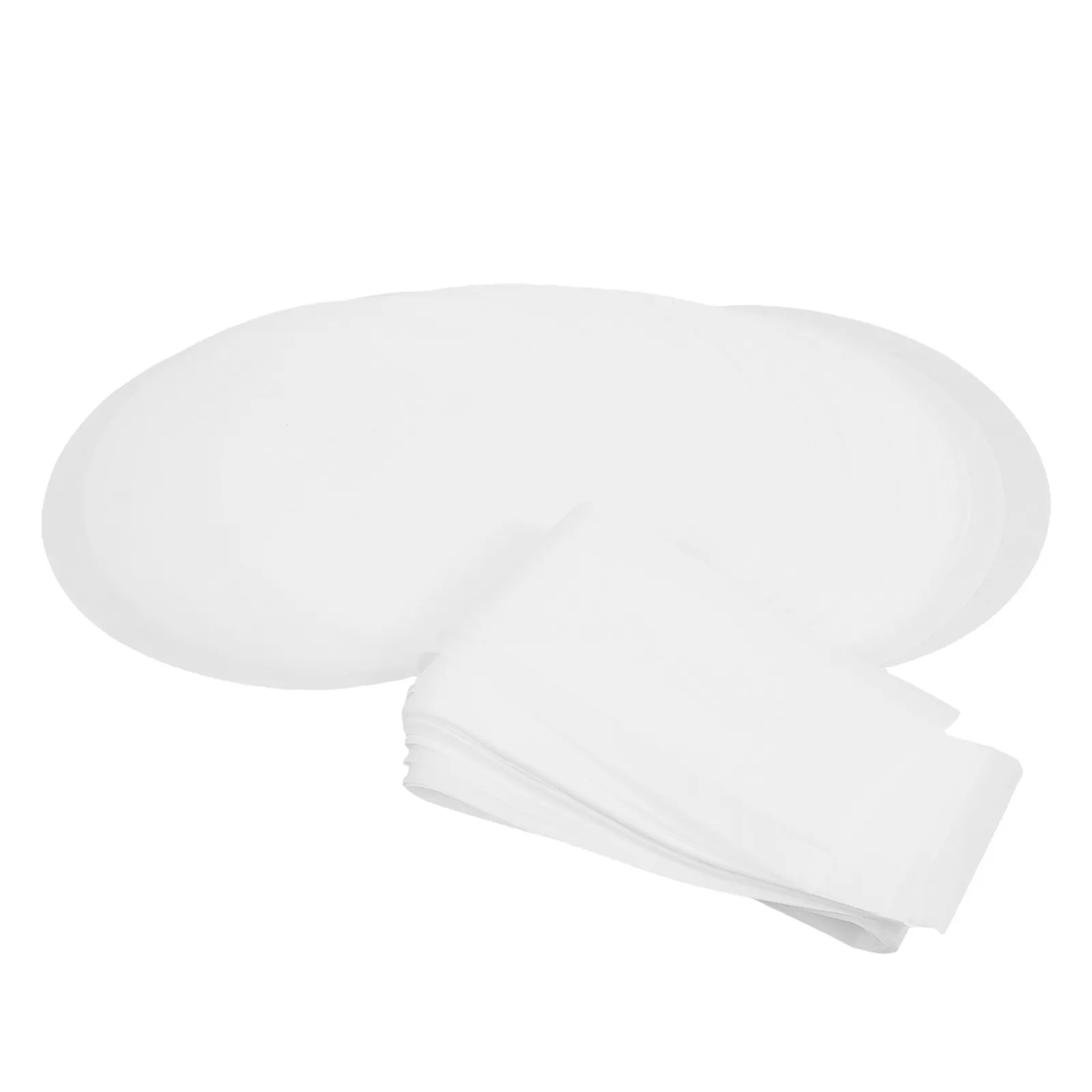 50Set Cake Pan Liner Strips 8 Inch Round Pre Cut Parchment Paper for Springform Cheesecake Pans Nonstick Heat Resistant Baking