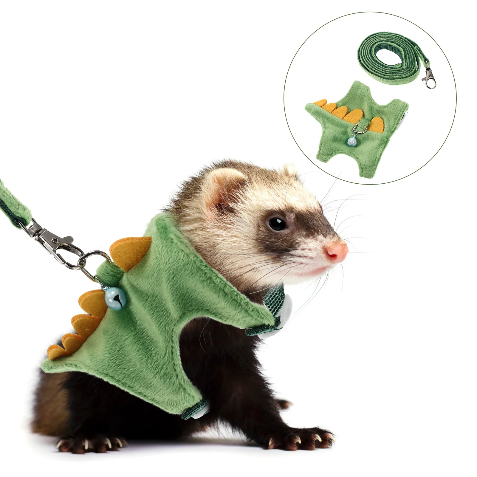 

Pet Leash Ferret Pets Traction Rope Wear-resistant Harness Small Outdoor Supplies Adjustable