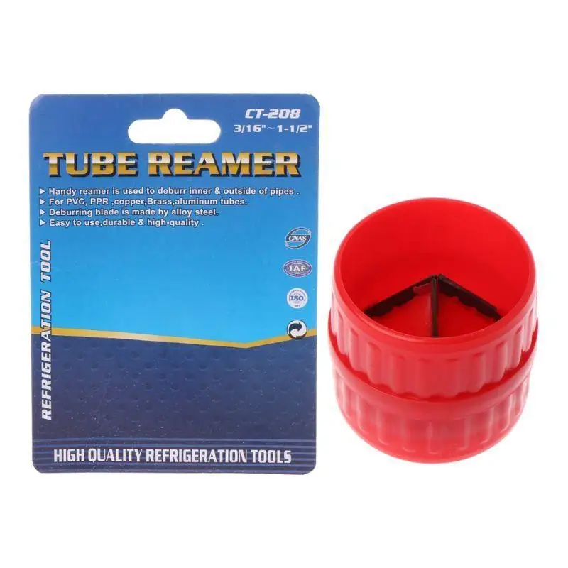 652F Pipe Tube Deburring Reamer 3-38mm for Copper PVC Pipe Steel Tubing Easy to Use