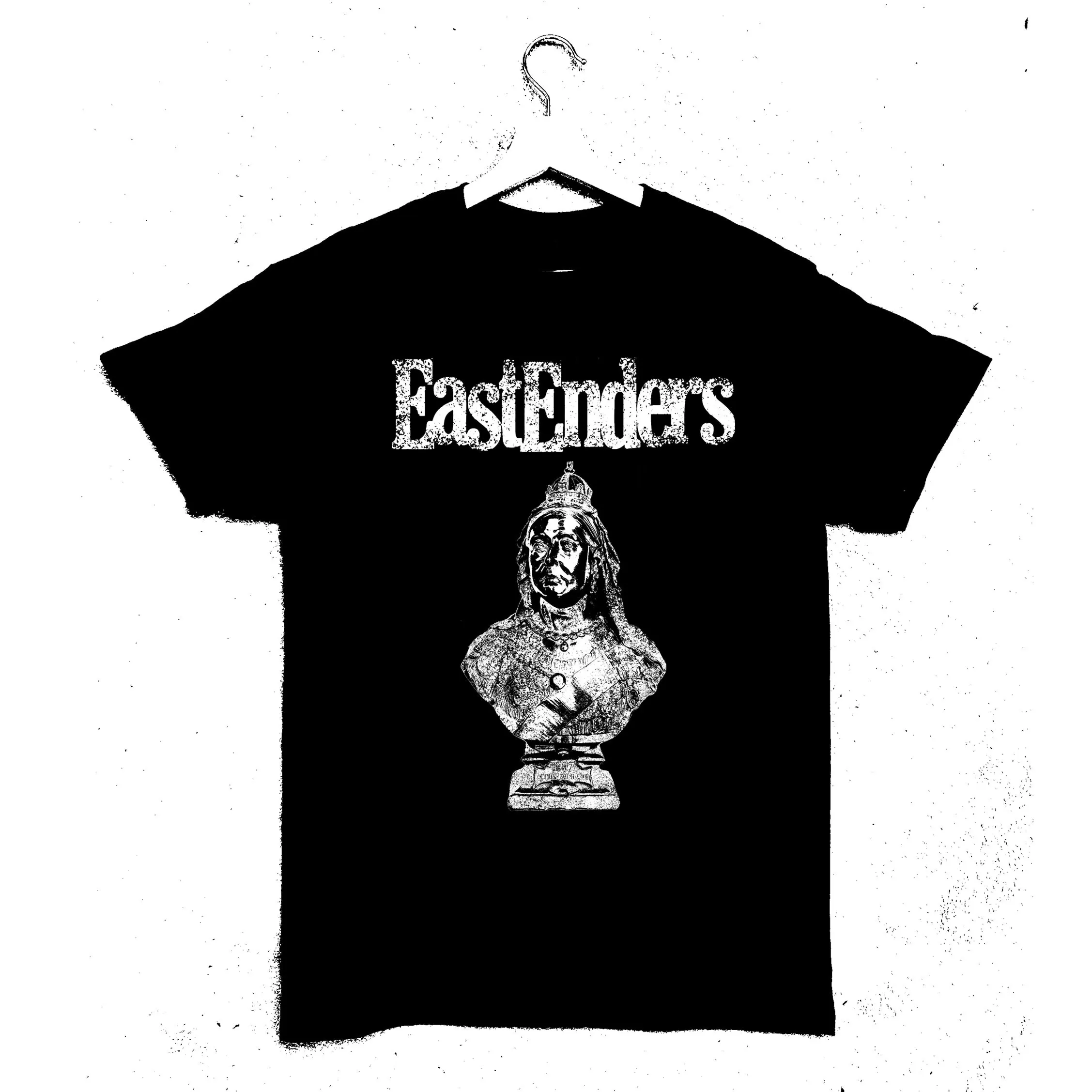 EASTENDERS Queen Victoria punk metal t shirt