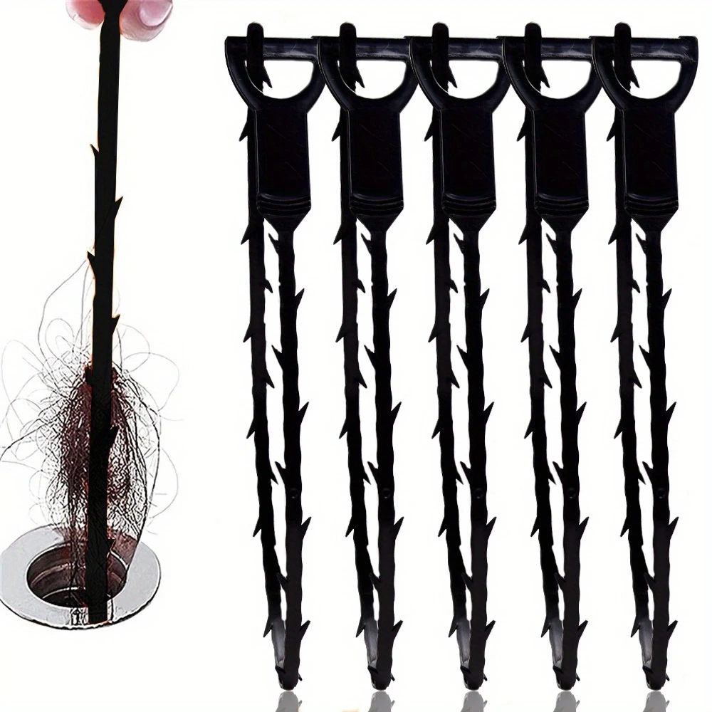 3PCS Drainage Blockage Remover Shower Clean The Sink Snake Bathroom Accessories Hair Blockage Garbage Sewer Dredging Tools