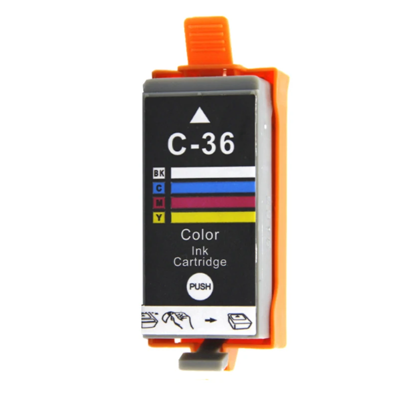 PGI-35 PGI35ตลับหมึกที่เข้ากันได้ CLI-36สี CLI36หมึก35 36 pgi35 cli36สำหรับ Canon PIXMA IP100 iP110 IP100B เครื่องพิมพ์ TR150