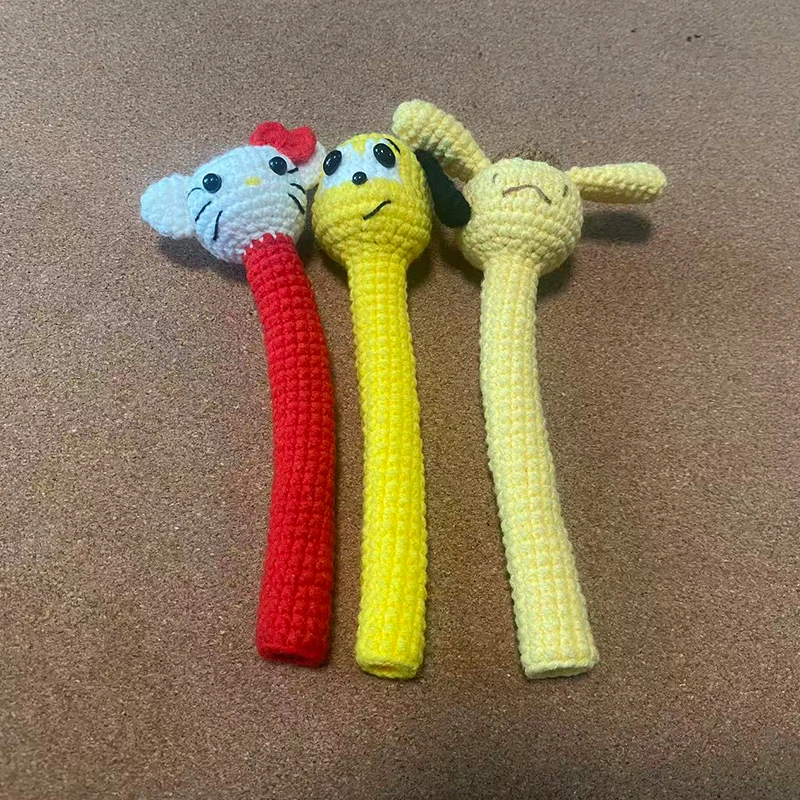 Customizable iPad stylus protective cover, anime capacitive stylus cover, cartoon hand-knitted stylus, handwriting stylus cover